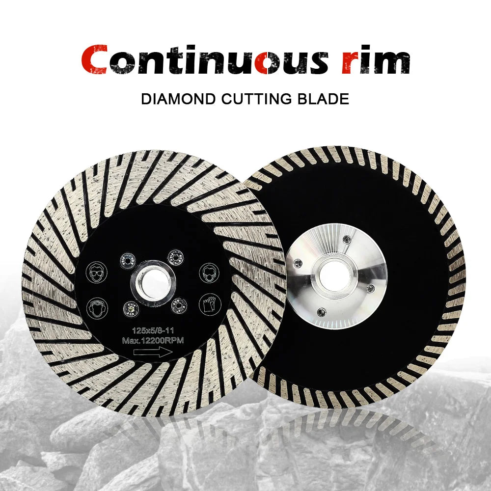 Diamond Bit Blade with Flange for Cutting Granite