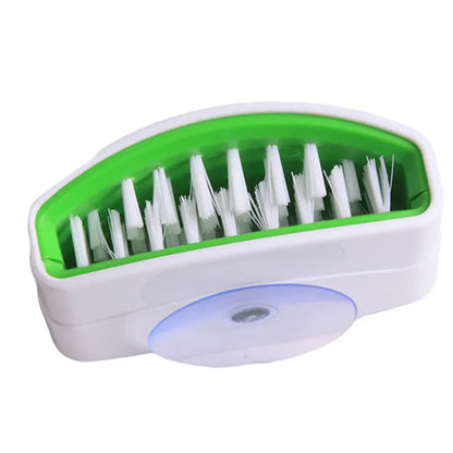 Kitchen Sink Mounted Cleaning Brush.