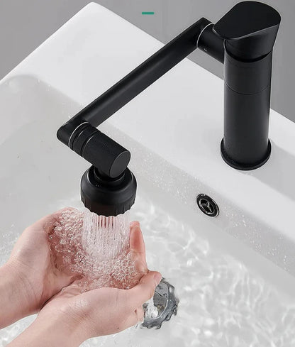 Modern Face Washing Swivel Bathroom Sink Faucet.