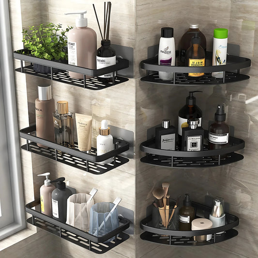 Easy Mount Organizer Shelf For Your Bathroom.