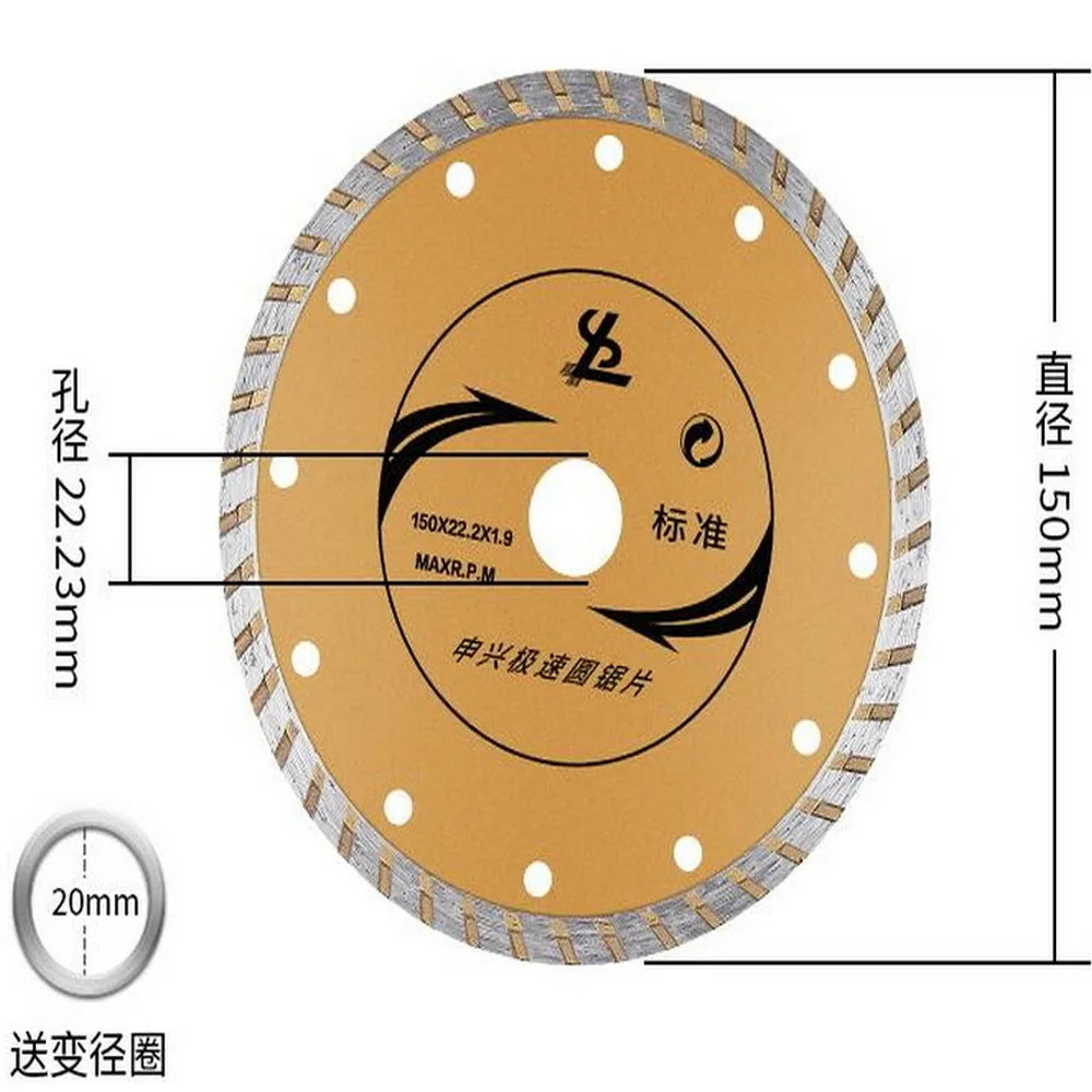 Best 6" Diamond Blade for cutting Marble