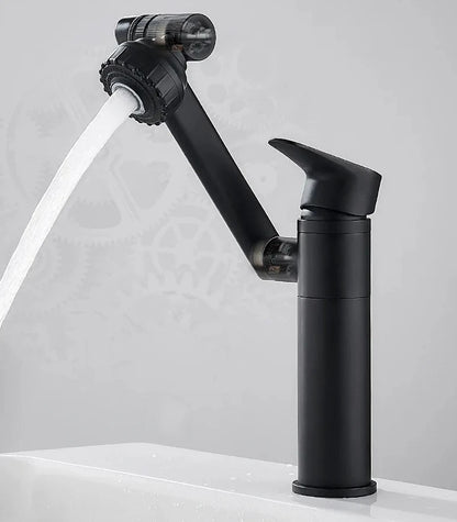 Modern Face Washing Swivel Bathroom Sink Faucet.